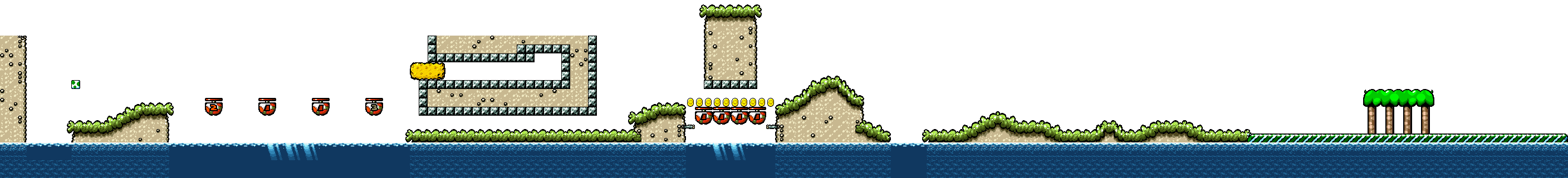 Super Mario World 2: Yoshi's Island - 2-6: The Cave Of The Mystery Maze (5/5)