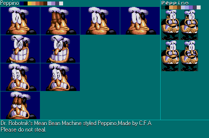 Pizza Tower Customs - Peppino (Mean-Bean Machine Style)
