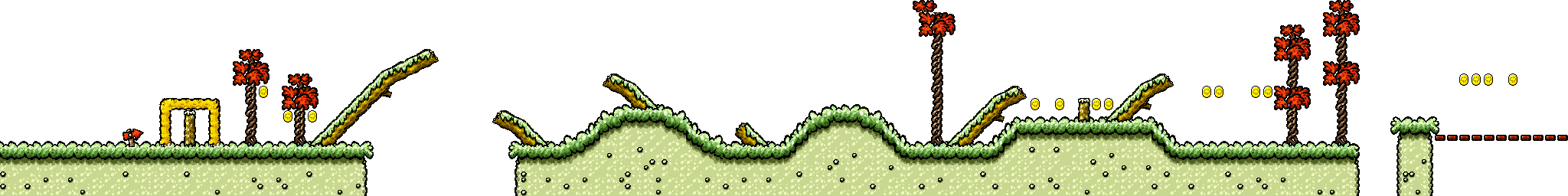 Super Mario World 2: Yoshi's Island - 3-1: Welcome to Monkey World! (1/3)