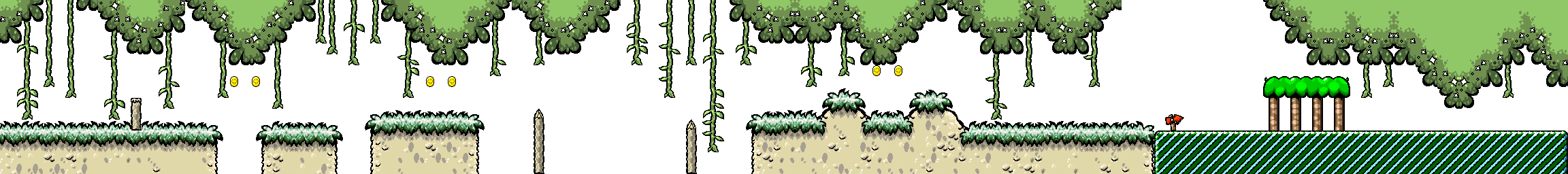Super Mario World 2: Yoshi's Island - 3-1: Welcome to Monkey World! (3/3)