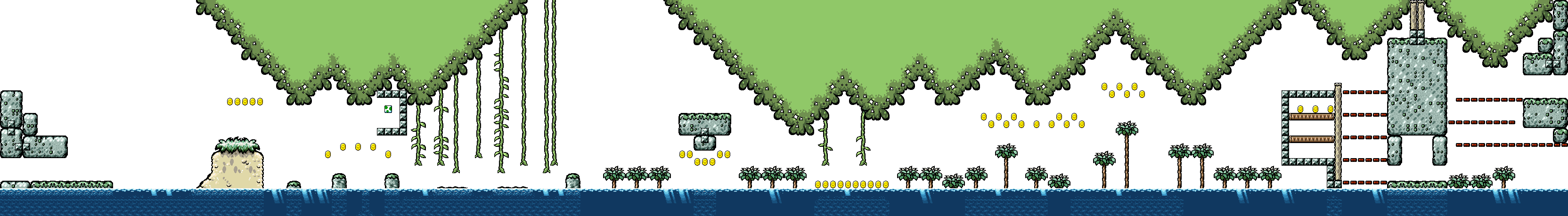 Super Mario World 2: Yoshi's Island - 3-7: Monkeys' Favorite Lake (2/3)