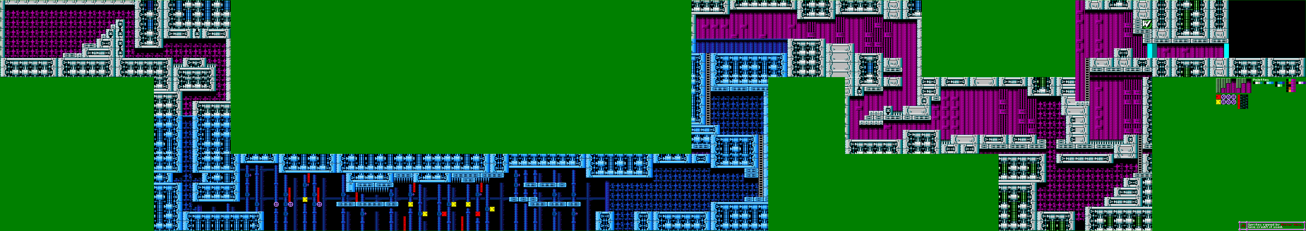 Mega Man 5 - Wily Stage 2