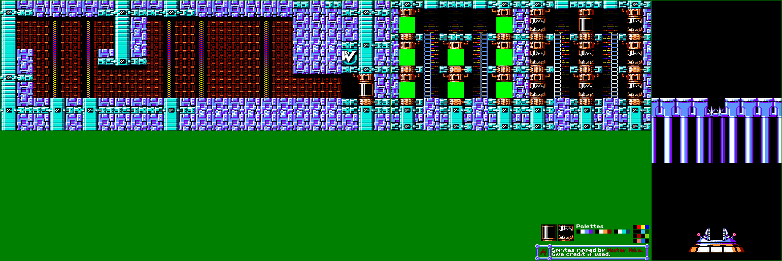 Mega Man 5 - Wily Stage 3