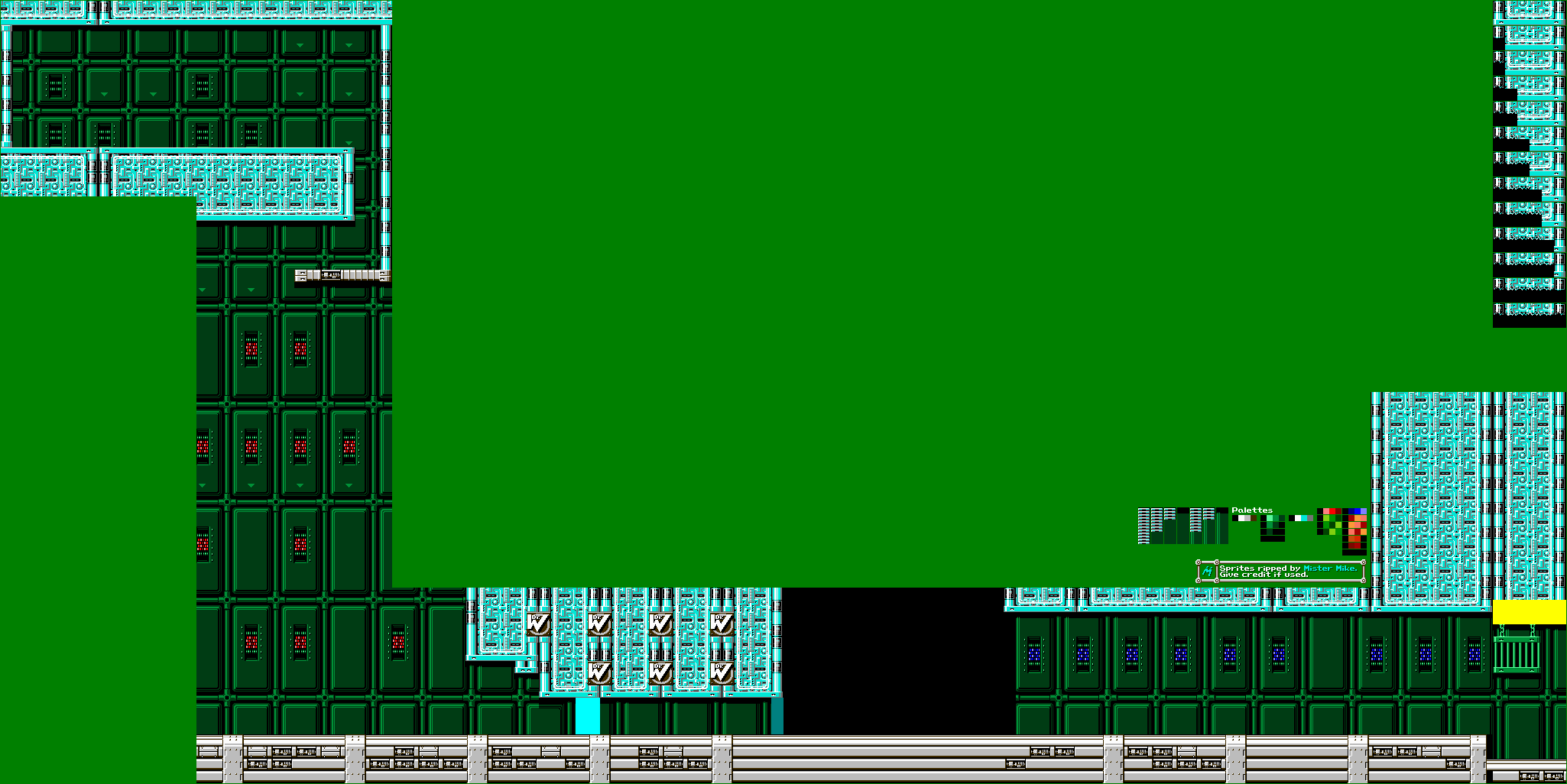 Mega Man 5 - Wily Stage 4