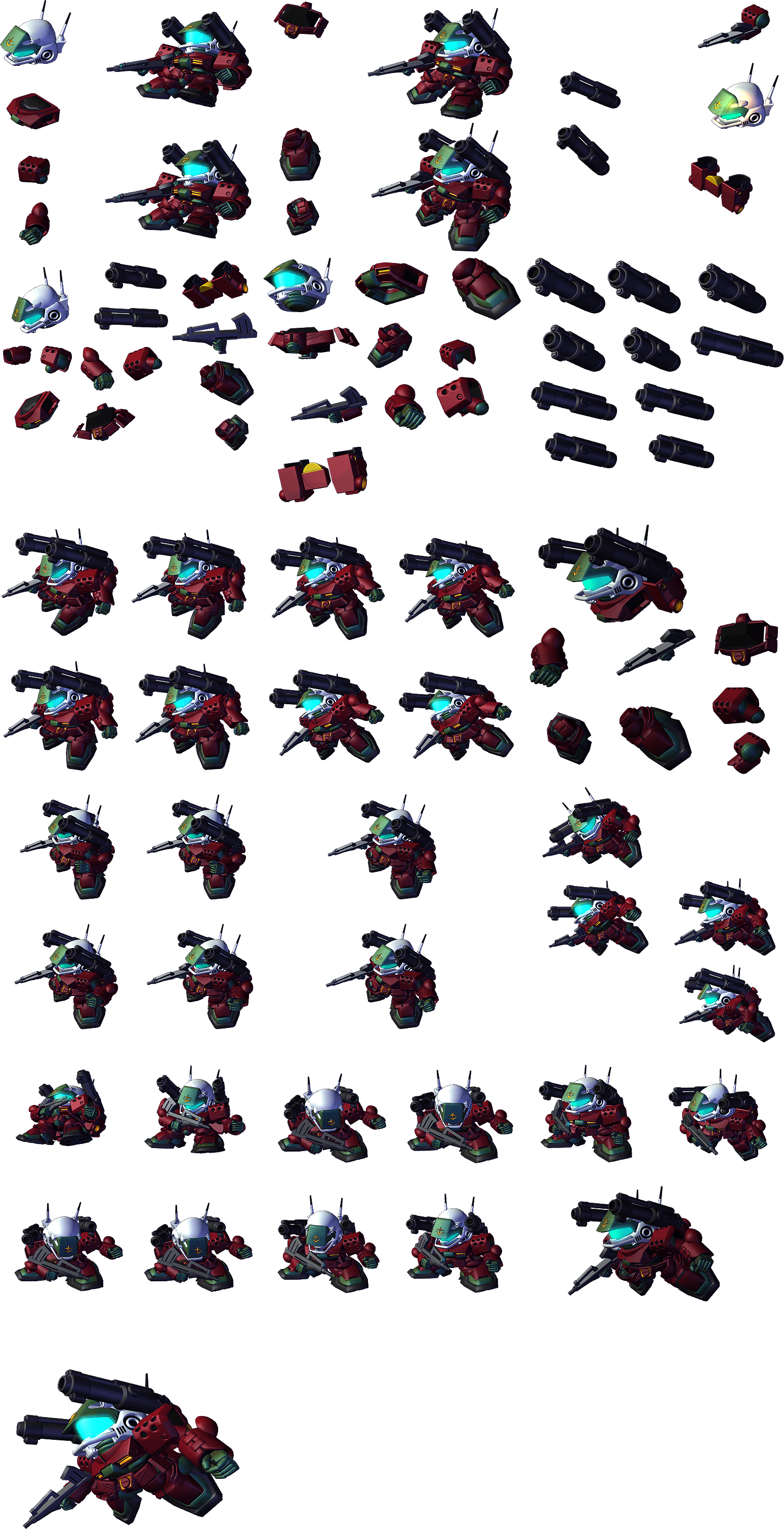 SD Gundam G Generation Spirits - Guncannon Mass Production Type