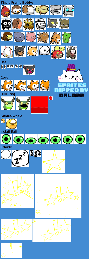 PC / Computer - Castle Crashers - Animal Orbs - The Spriters Resource