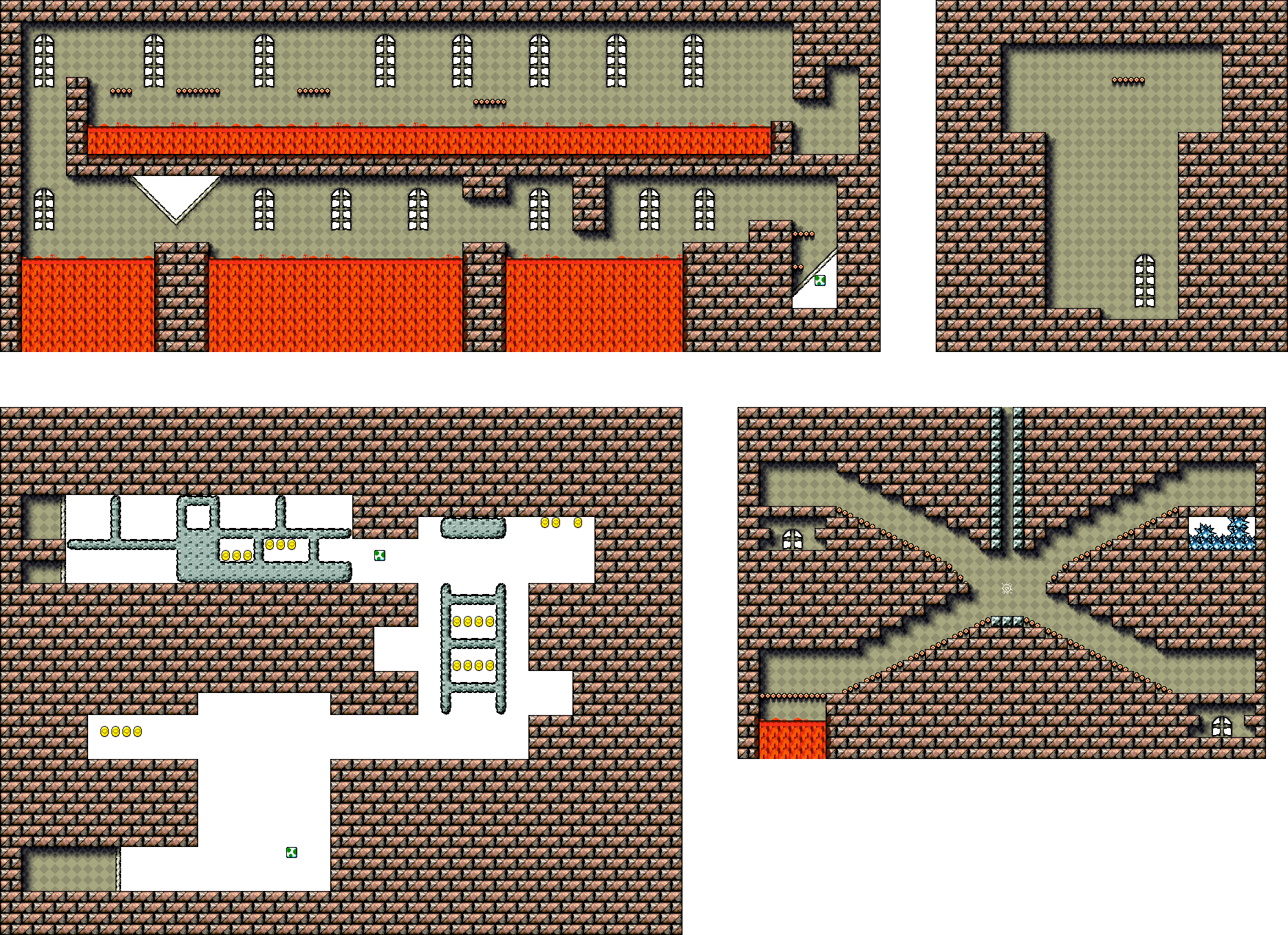 Super Mario World 2: Yoshi's Island - 4-4: Marching Milde's Fort (2/5)