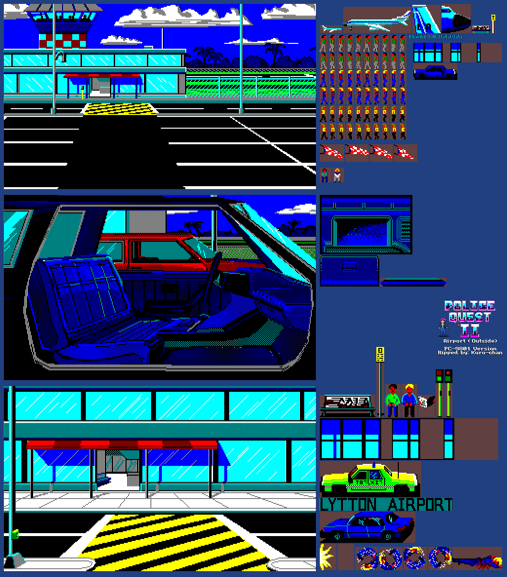 Police Quest II - Airport (Outside)