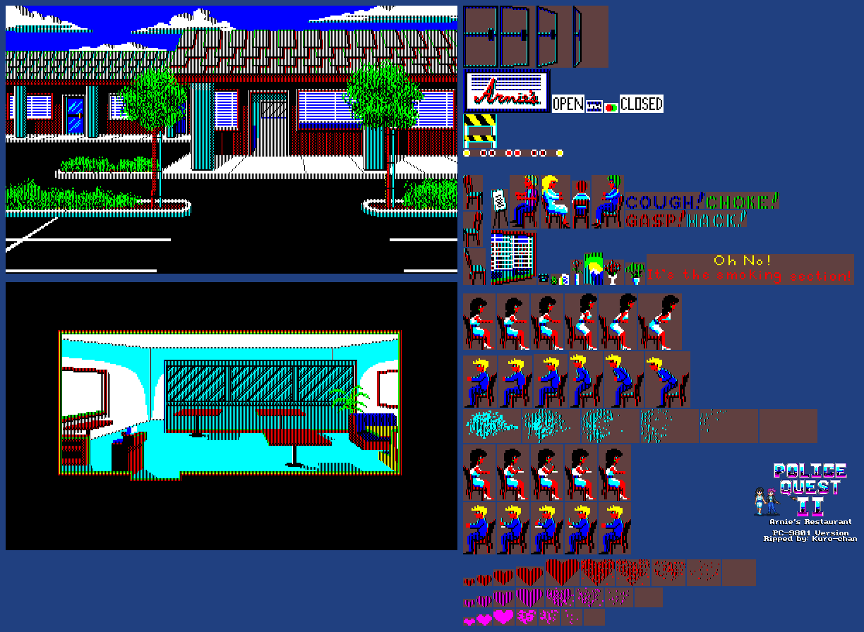 Police Quest II - Arnie's Restaurant