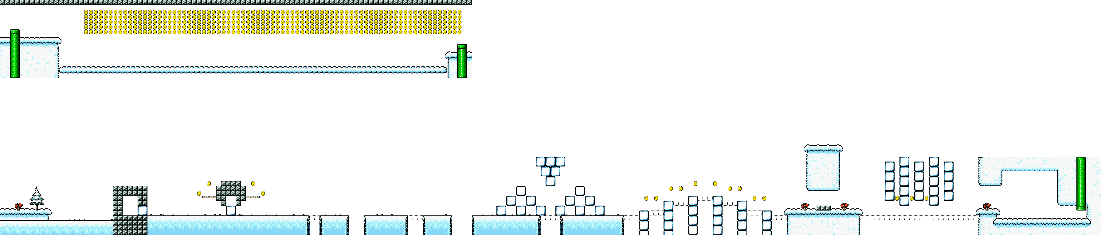 Super Mario World 2: Yoshi's Island - 5-3: Danger - Icy Conditions Ahead (2/7)
