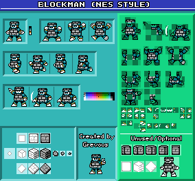 Block Man (NES-Style)