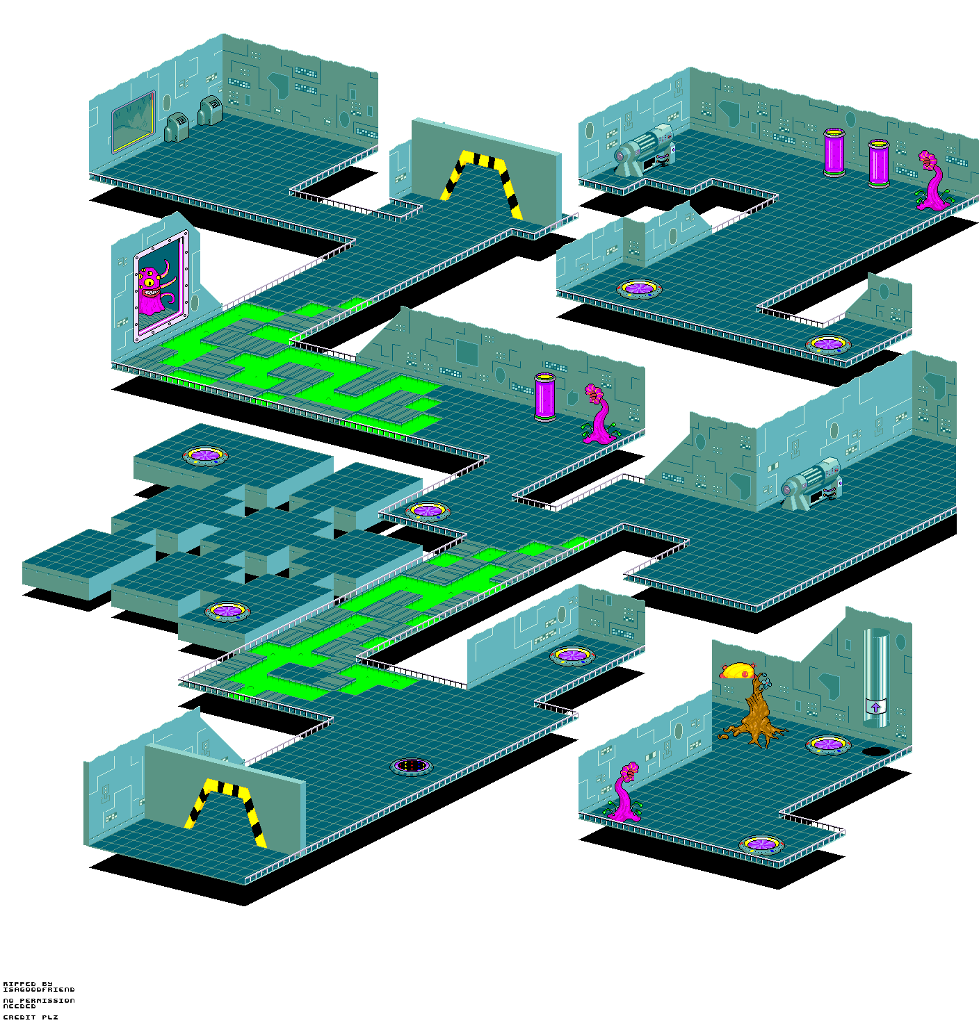 Dexter's Laboratory: Deesaster Strikes - Hall of Bio Organics 2