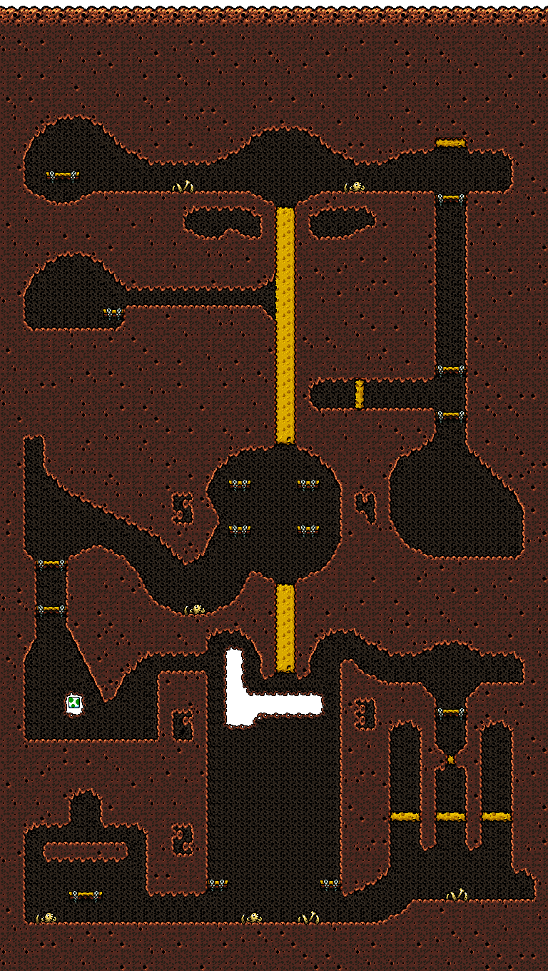 Super Mario World 2: Yoshi's Island - 6-6: The Deep, Underground Maze (2/3)