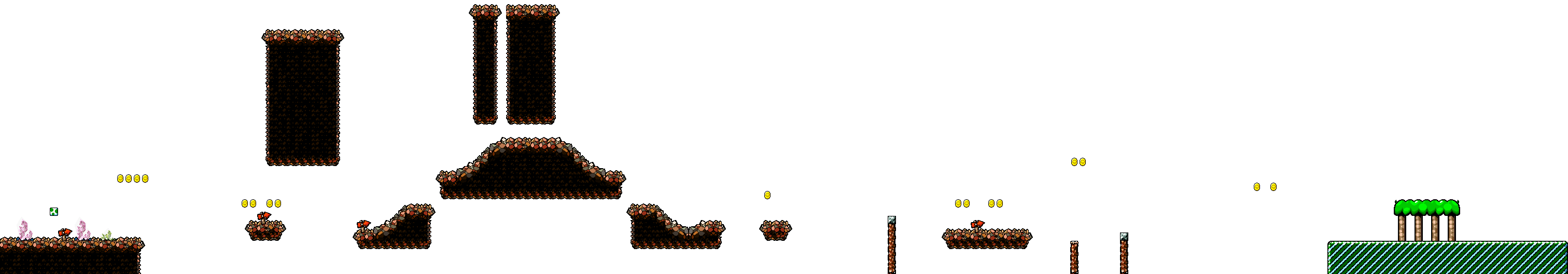 Super Mario World 2: Yoshi's Island - 6-3: Beware The Spinning Logs (2/2)