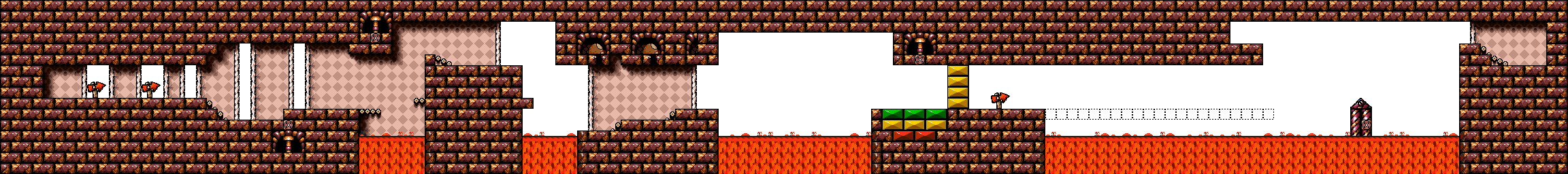 6-8: King Bowser's Castle - Door 1