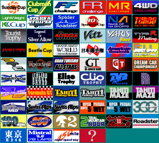 Gran Turismo 3: A-Spec - League Icons
