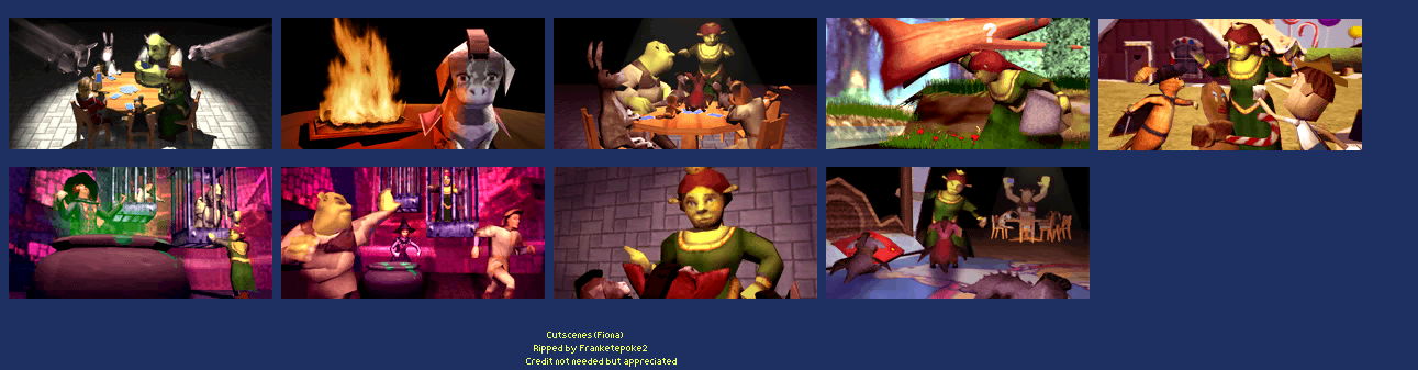 Shrek SuperSlam - Cutscenes (Fiona)