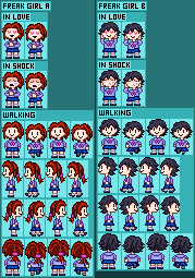 Freak Girls (Undertale Overworld-Style)