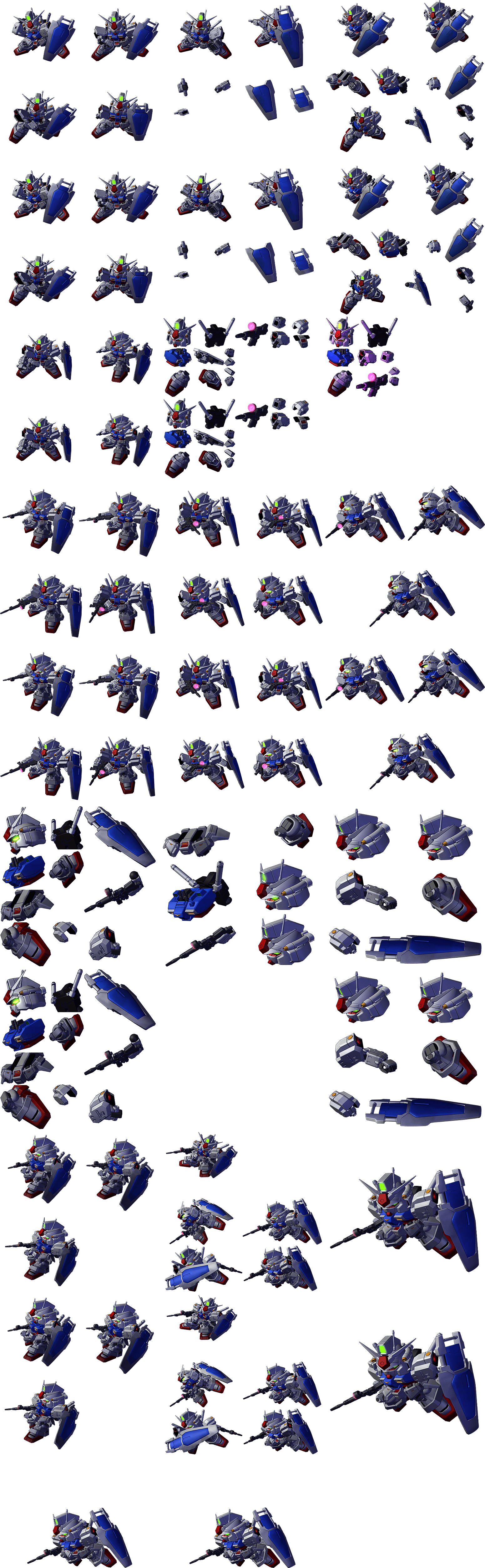 SD Gundam G Generation Spirits - Gundam Unit 1 Zephyranthes