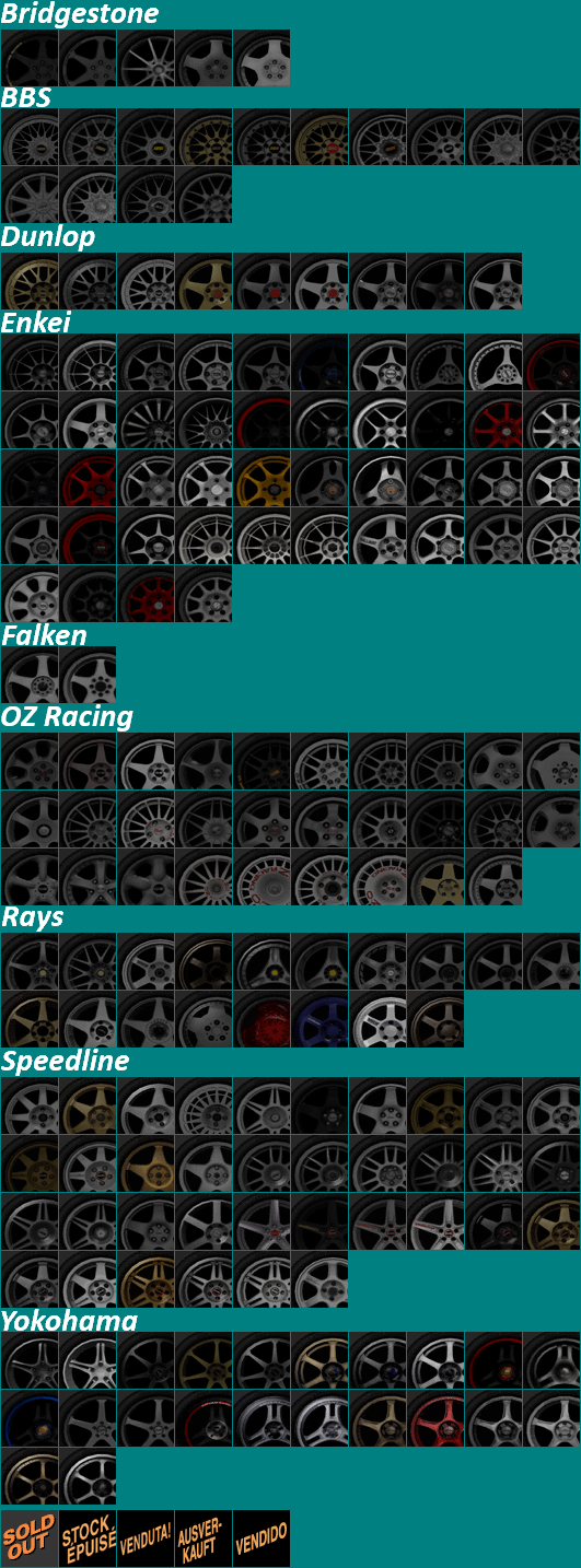 Wheel Icons