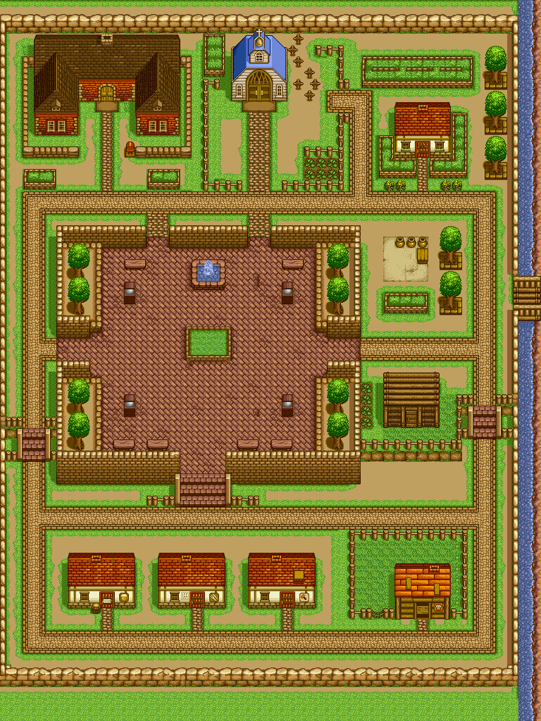 Harvest Moon - Village (Summer)