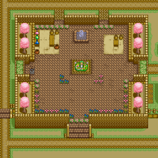 Harvest Moon - Village (Flower Festival)