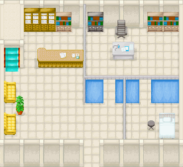 Harvest Moon: Friends of Mineral Town - Mineral Clinic (1st Floor)