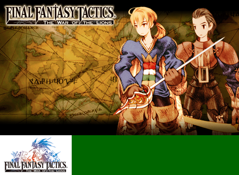 Final Fantasy Tactics: The War of the Lions - PSP Background and Icon