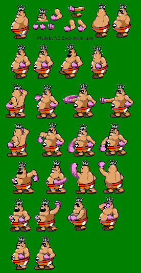 Punch-Out!! Customs - King Hippo