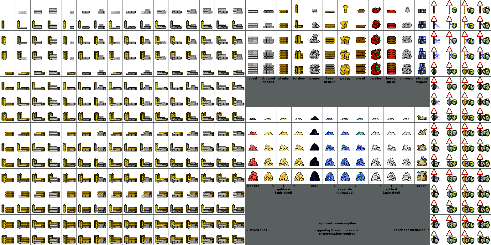 Resource Piles