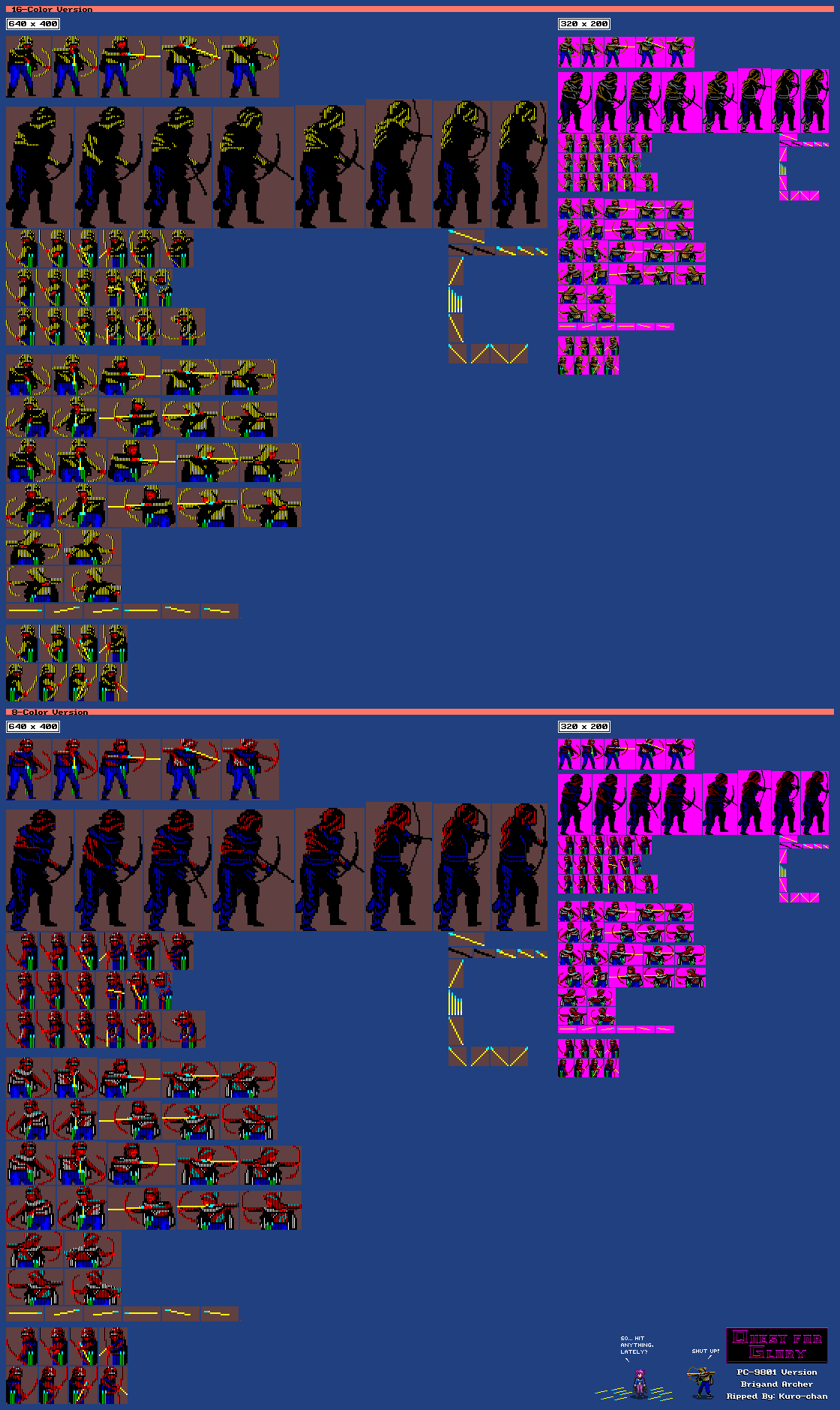 Quest for Glory I - Brigand Archer