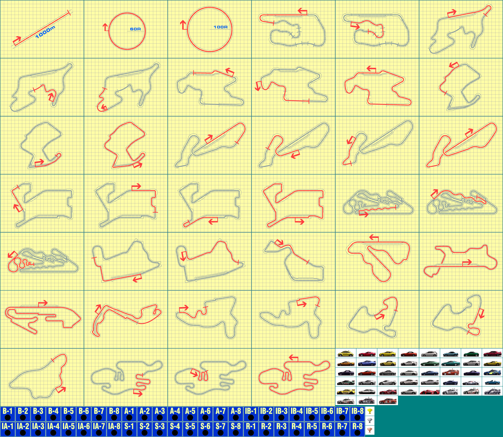 Driving Test Icons