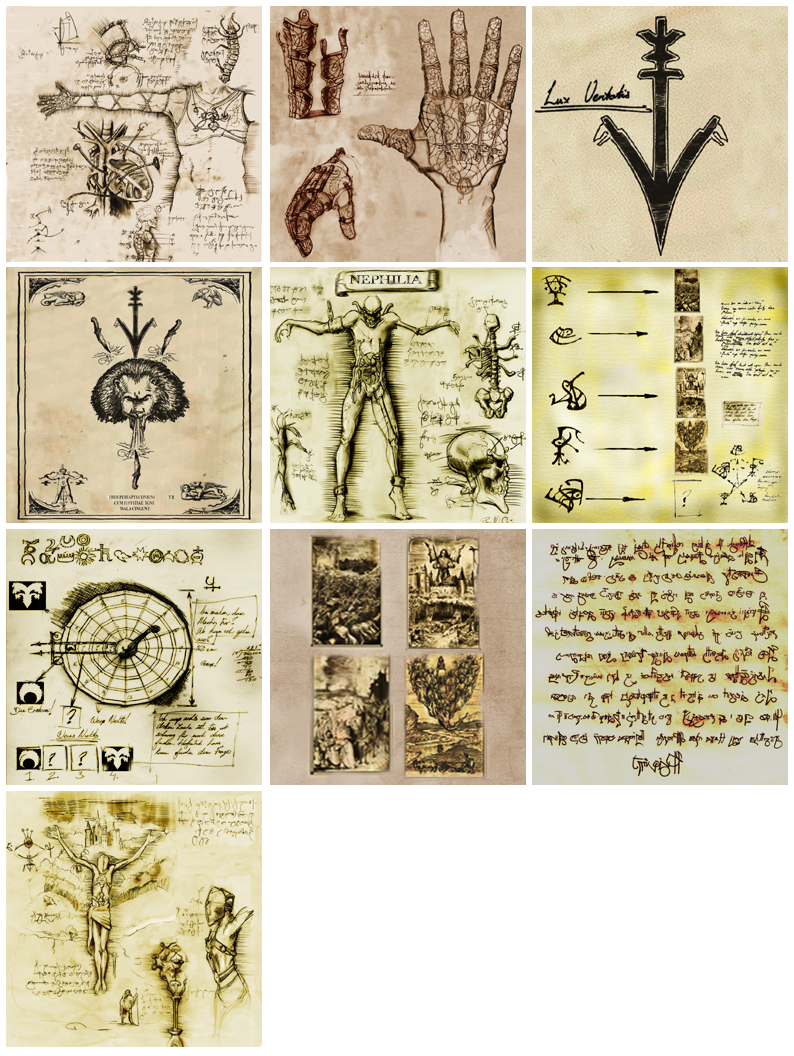 Von Croy's Notebook Illustrations