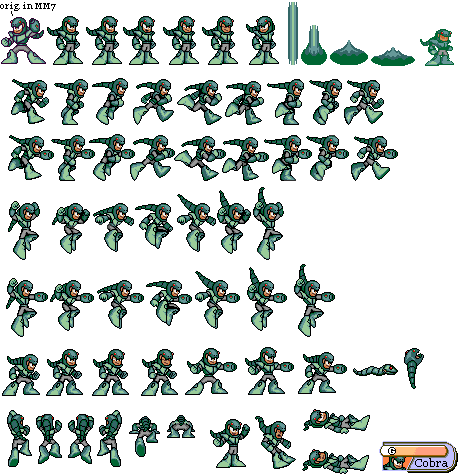 Mega Man Customs - Snake Man (Mega Man 7-Style)