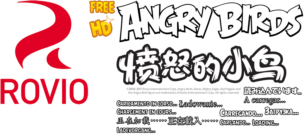 Angry Birds - Splash Screen Text
