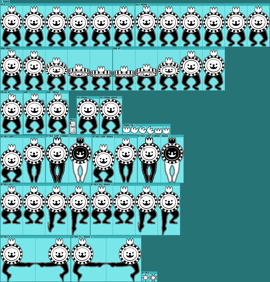 Deltarune Customs - K. Round (Undertale Battle-Style)