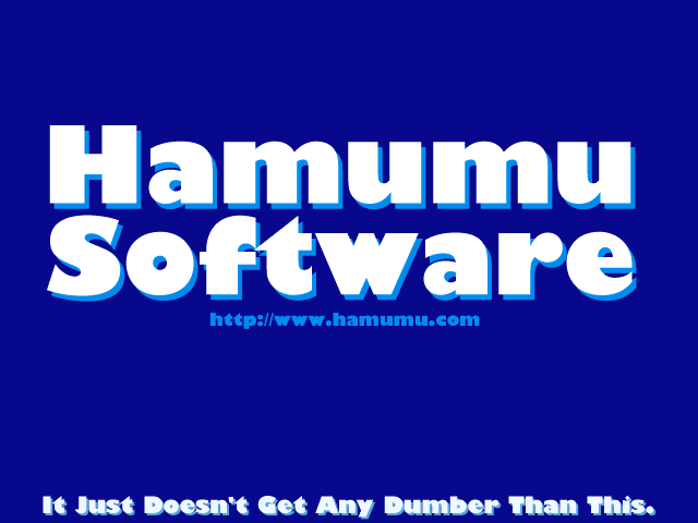 Hamumu Software Screen