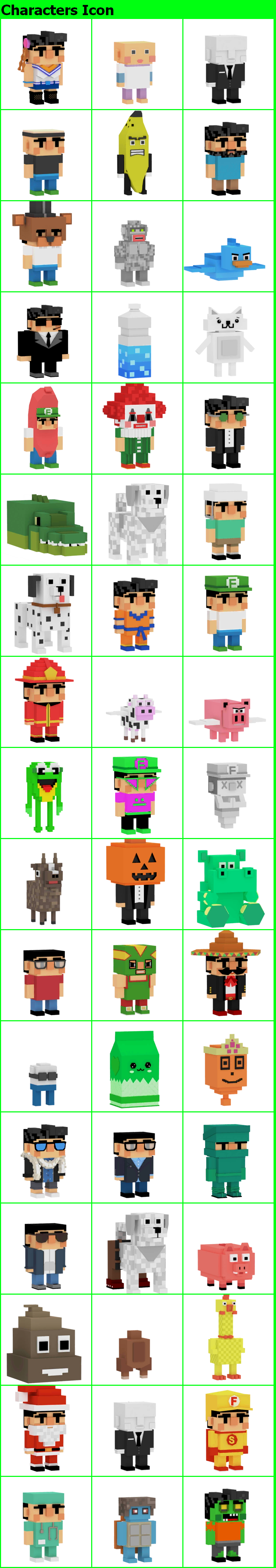 Fernanfloo Party - Character Icons