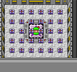 Super Bomberman 3 - Swamp Attack Boss Arena