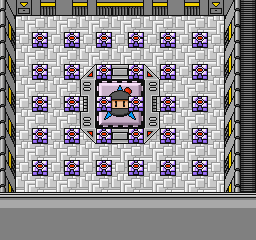 Super Bomberman 3 - Pyramid Boss Arena