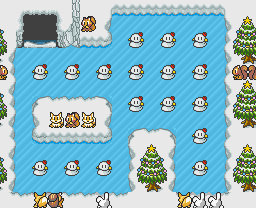 Super Bomberman 3 - Winterland Area 1 (2/3)