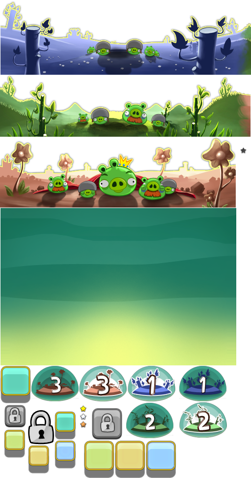 Angry Birds - Early Level Selection