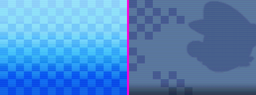 Mario Kart DS - Checkerboard Backgrounds