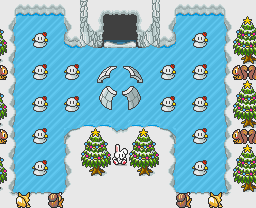 Super Bomberman 3 - Winterland Area 2 (1/3)