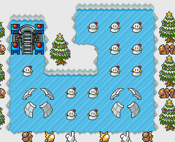 Super Bomberman 3 - Winterland Area 3 (3/3)