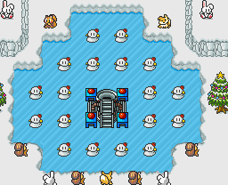 Super Bomberman 3 - Winterland Area 4 (4/4)