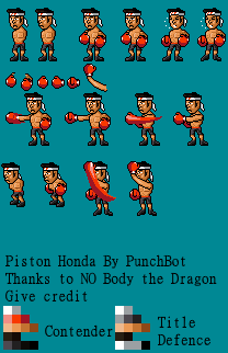 Punch-Out!! Customs - Piston Hondo/Honda