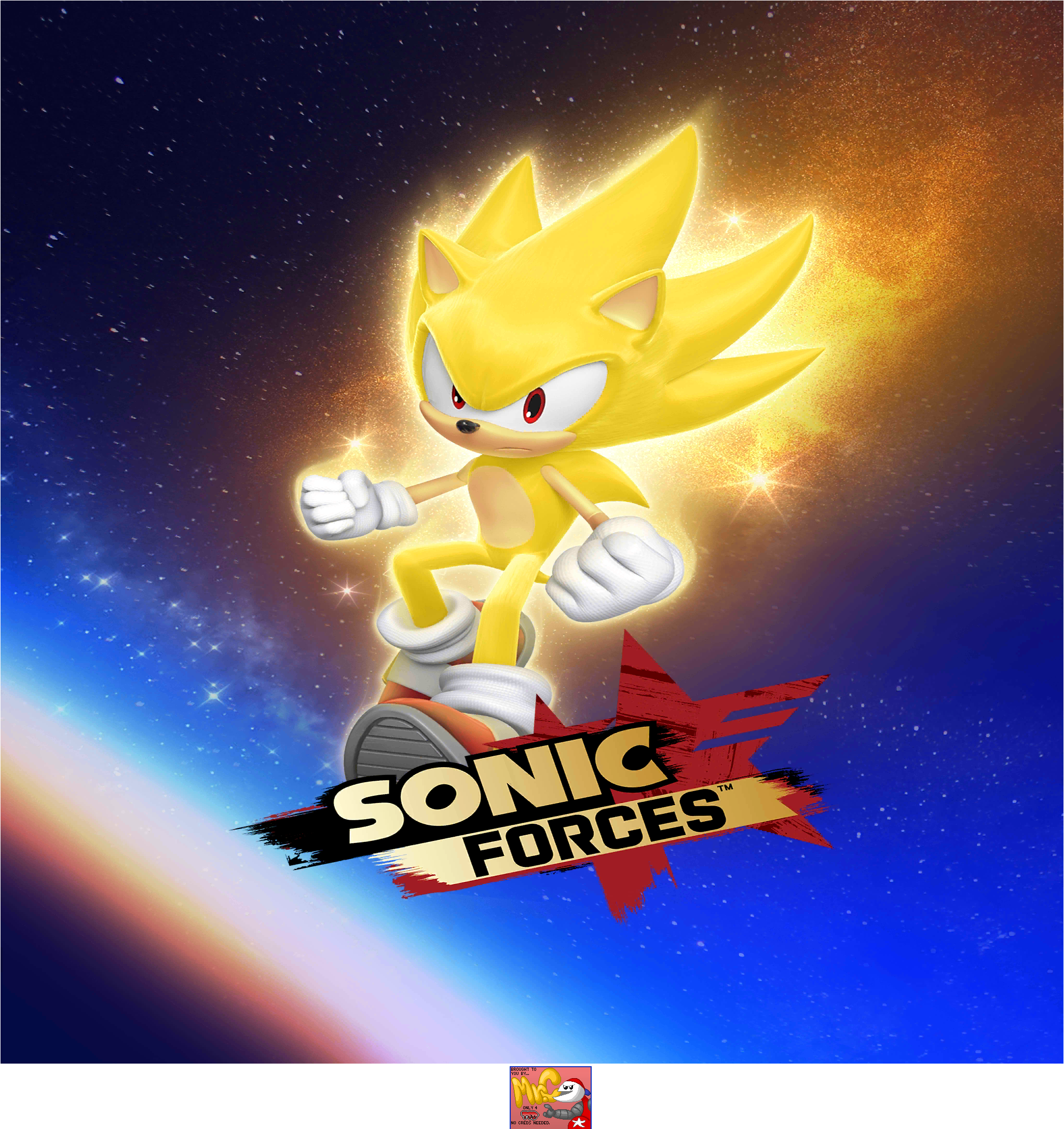 Sonic Forces: Speed Battle - Splash Screen (Super Sonic)