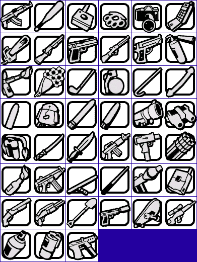 Weapon Icons