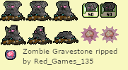 Plants vs. Zombies - Zombie Gravestone & Brainpower